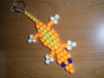 How to Make a Beaded Lizard Keychain - by Ninan S.